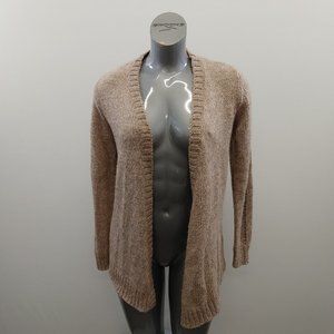 RW & CO. Women's Open Front Cardigan Sweater Size Small Long Sleeve Acrylic Blen